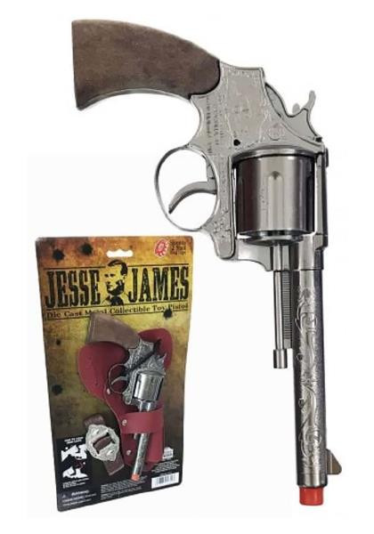 Jesse James Pistol and Holster Cap Gun | Western | Props and Play Weapons