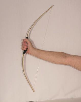 27 Inch Authenta Natural Wood Bow | Archery | Props and Play Weapons