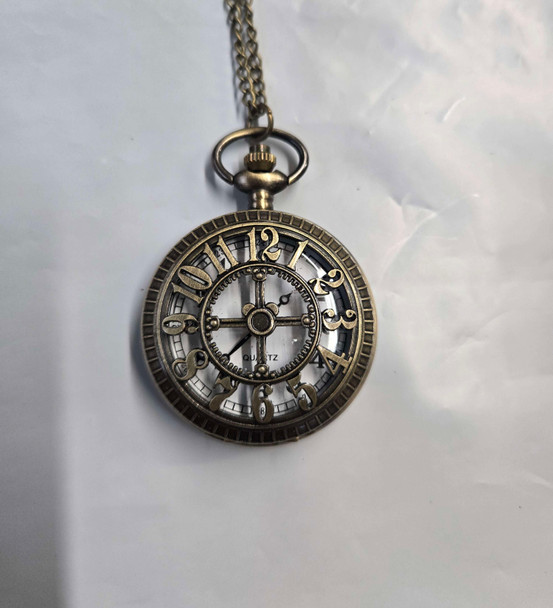 Pocket Watch Analog Clock | 1920s and Steampunk | Costume Accessories
