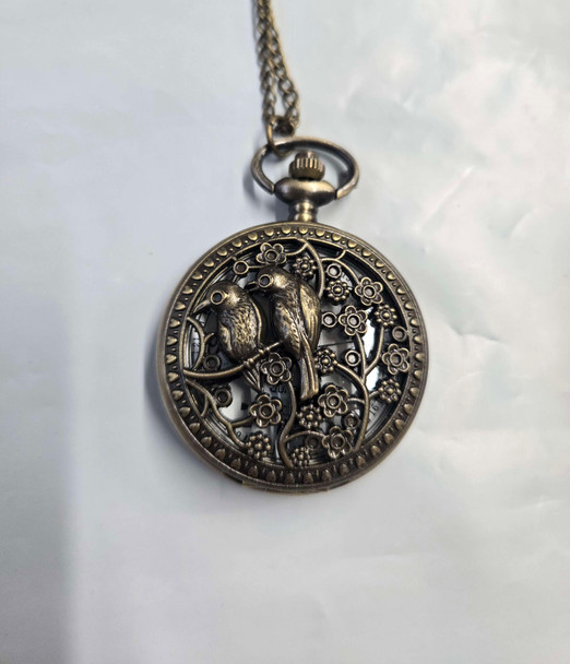 Pocket Watch Song Birds | 1920s and Steampunk | Costume Accessories