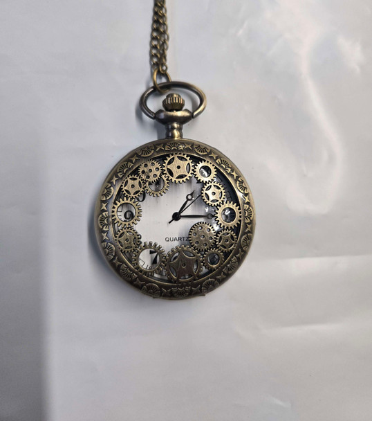 Pocket Watch Steampunk Gears | 1920s and Steampunk | Costume Accessories