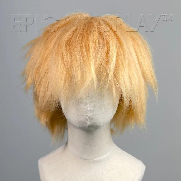 Apollo (Crimped) Butterscotch Blonde | Heat Styleable Anime Wig | Epic Cosplay Wigs