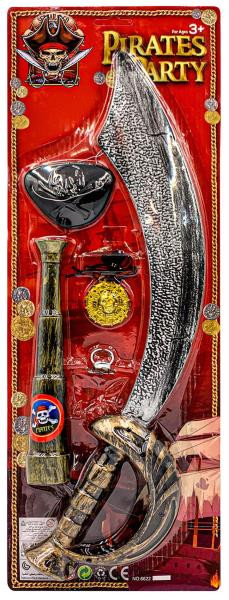 Pirate Sword Accessory Kit With Telescope | Pirates | Props and Play Weapons
