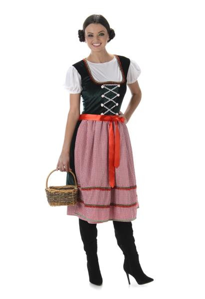 Oktoberfest Alpine Girl Dirndl Costume | Oktoberfest | Womens Costumes