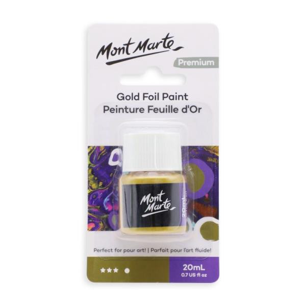 Premium Foil Paint 20 ML Gold | Paints | Cosplay Supplies