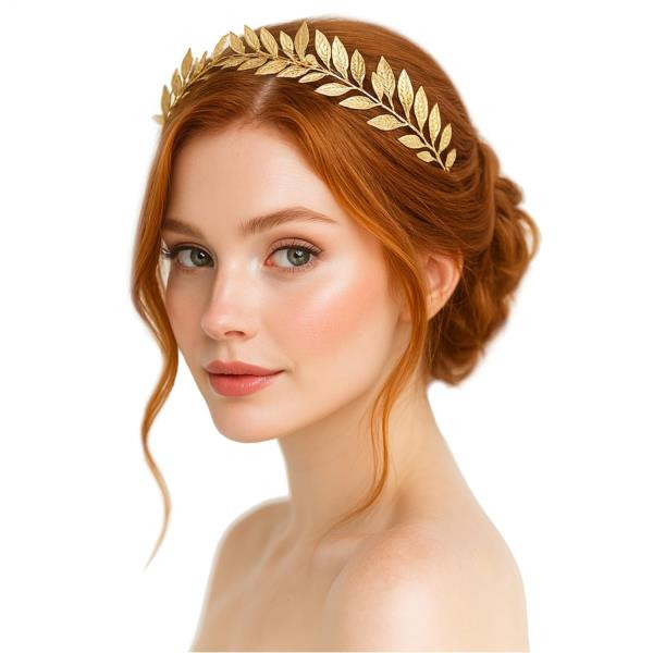 Gold Laurel Leaf Roman Headband | Ancient Rome | Hats and Headpieces