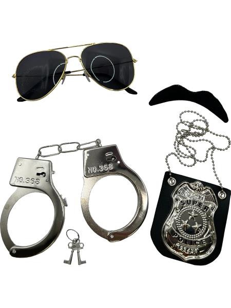 Police Officer Accessory Kit | Law Enforcement | Costume Kits