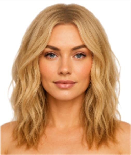 Beach Waves Middle Part Wig Blonde | Bohemian | Wigs and Hairpieces