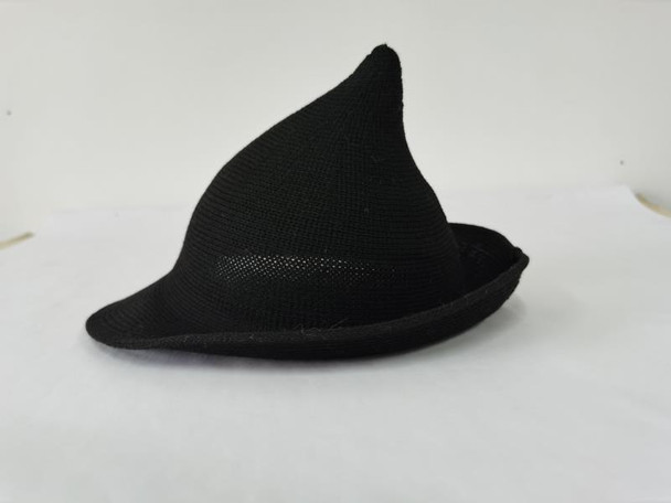 Modern Knit Salem Witch Hat Black | Witch Hats | Hats and Headpieces