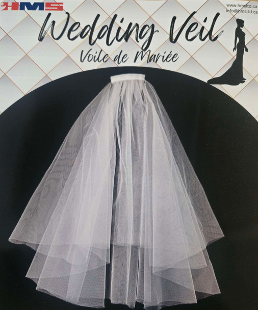 White Wedding Veil | Bridal | Hats and Headpieces