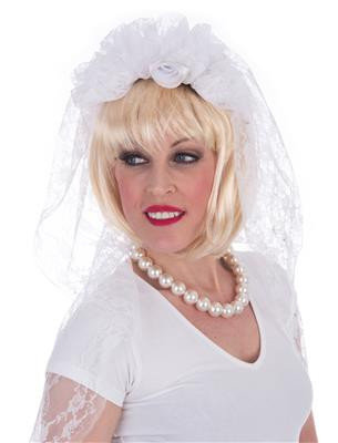 Bridal Veil Headband | Hats and Headpieces