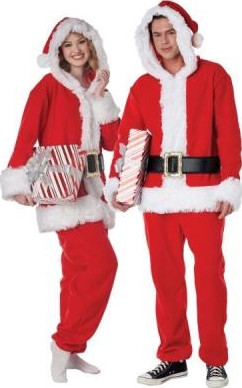LAST OF | Santa Jumpsuit with Hood (M)