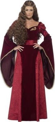 LAST OF | Burgundy Medieval Queen Plus (1X)