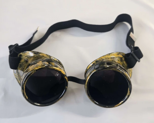 Steampunk Goggles Rustic Gold | Glasses and Sunglasses