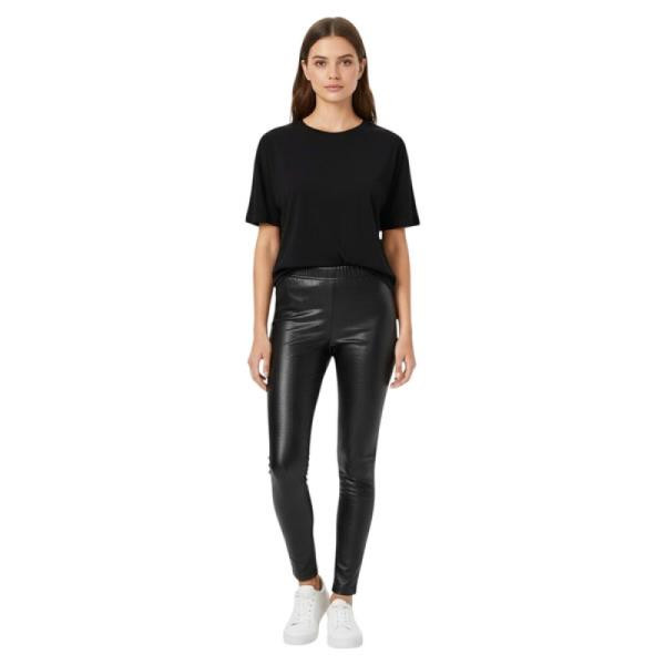 Metallic Leggings Black | Legwear and Undergarments