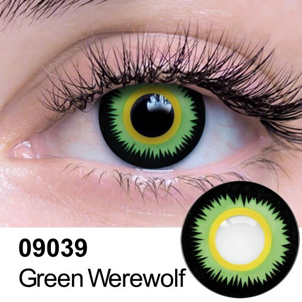 Green Werewolf | Costume Contacts | Loox Contact Lenses