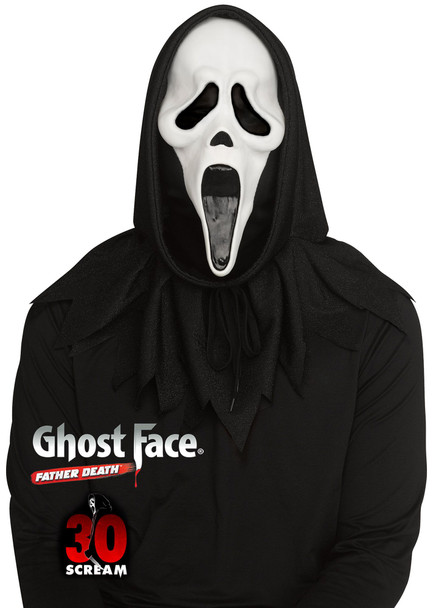 Scream Ghostface 30th Anniversary Mask | Costume and Theatrical Masks