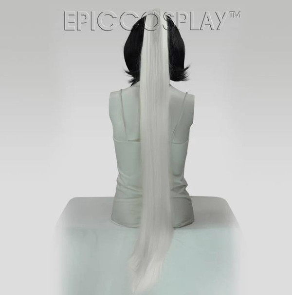 Ponytail Classic White 35in | Heat Styleable Anime Wig | Epic Cosplay Wigs