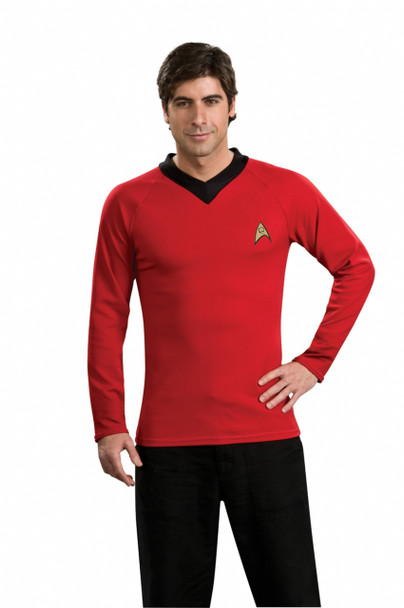 Star Trek Original Red Scotty Costume Shirt