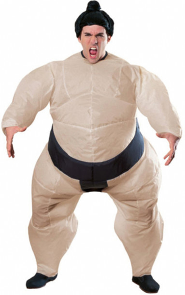 Funny Inflatable Sumo Wrestler Halloween Costume