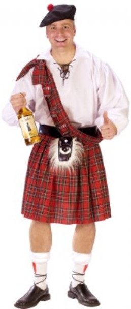 Big Shot Scot Costume - XL Size