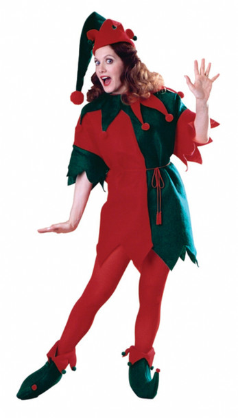 Adult Elf Christmas Costume