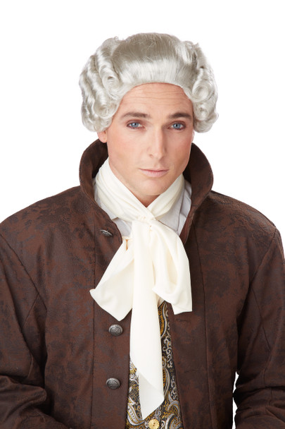 18th Century Peruke Colonial Wig