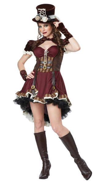 Sassy Steampunk Girl Ladies Costume