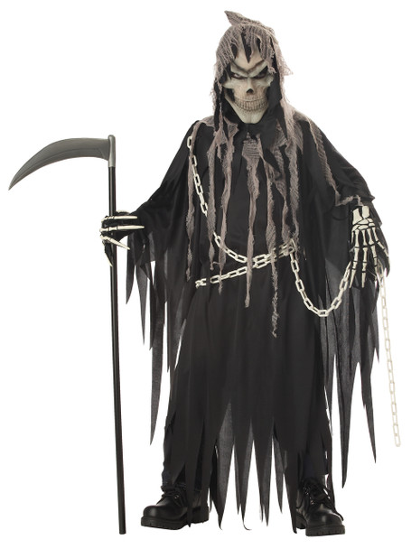 Mr. Grim Reaper Glow in the Dark Halloween Costume