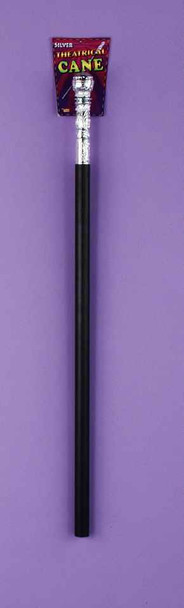 Silver Handle Pimp Cane