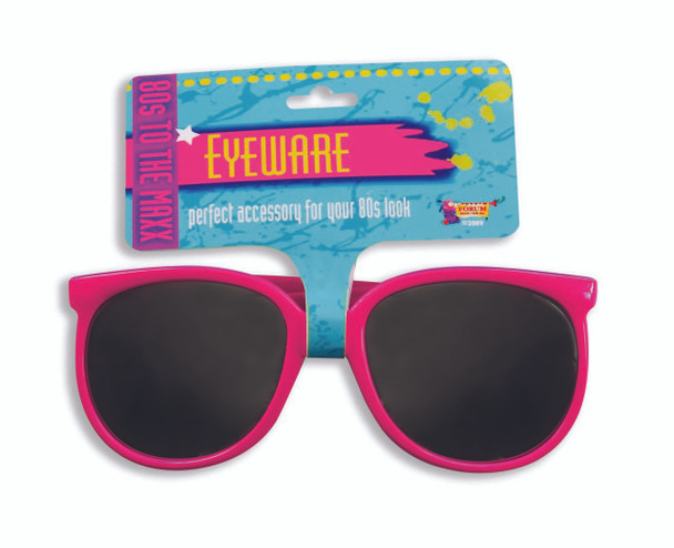 80s Wayfair Pink Glasses