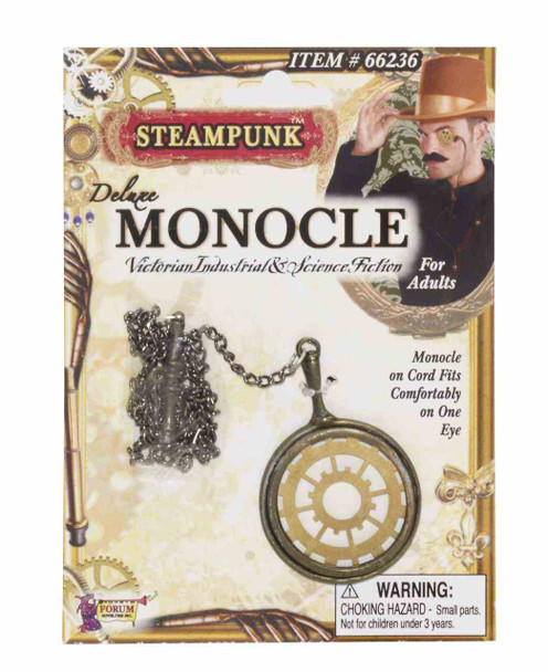 Steampunk Gear Monicle