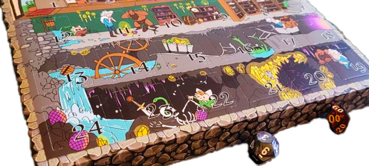 2025 Enchanted Forest Dice Advent Calendar at The Costume Shoppe