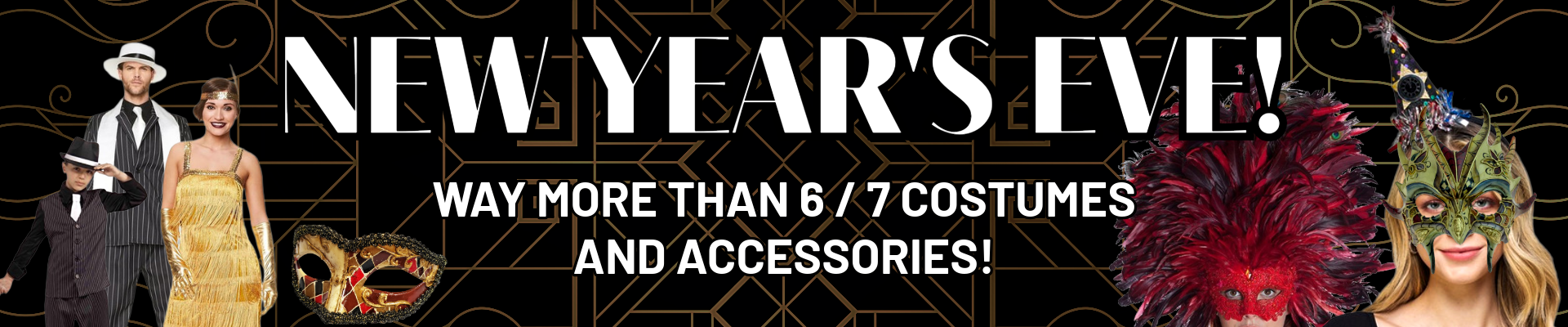 NYE Costumes and Accessories!