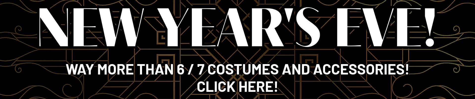 NYE Costumes and Accessories!