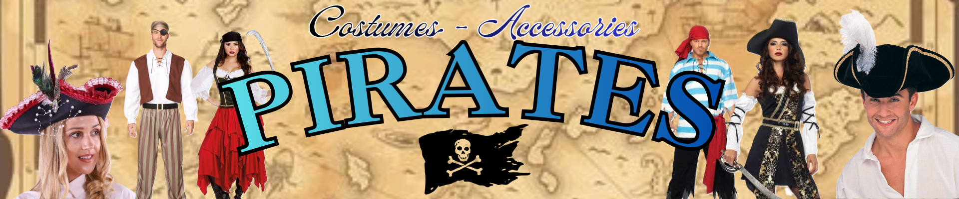 Pirate costumes and accessories!