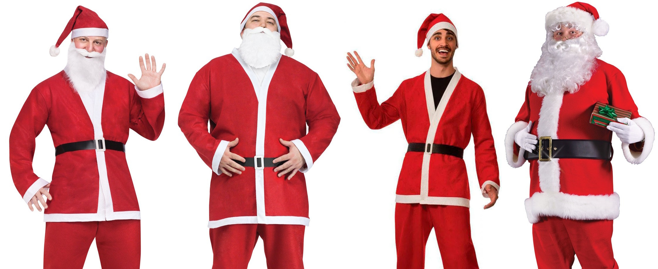 Affordable Santa Suits at The Costume Shoppe