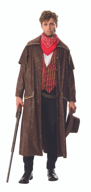 Old West Cowboy and Duster Coat Costume - The Costume Shoppe