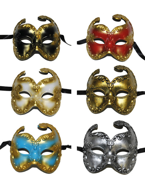 Women Masquerade Masks Halloween Bat Mask for Women Filigree Metal
