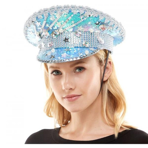 SEQUIN FESTIVAL HAT W/ GOGGLES main image 1