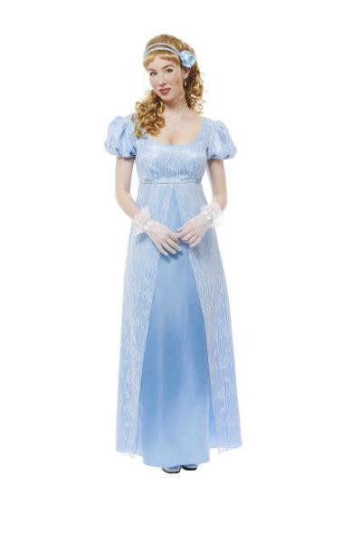 daphne bridgerton blue dress Regency Dress, Daphne Bridgerton X-Large / Aqua Blue main image 0