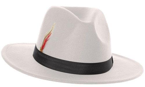 Madness Hat Black Gangster Fedora