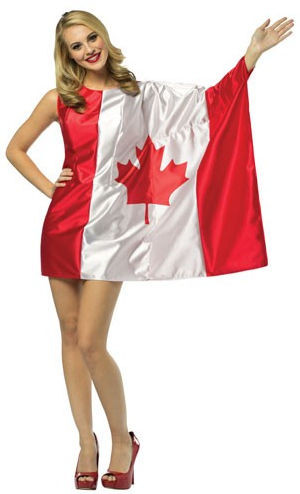 Canada Flag Dress | The Costume Shoppe | Buy Online in Canada!