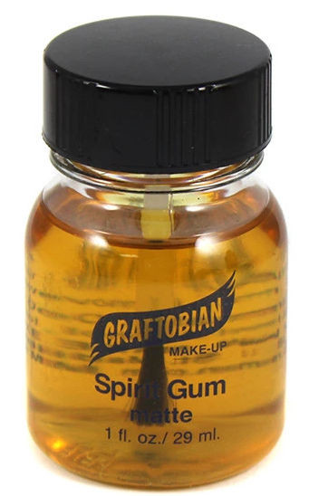 Spirit Gum Adhesive, 1/8 Ounce, Costume and Cosplay Make-Up