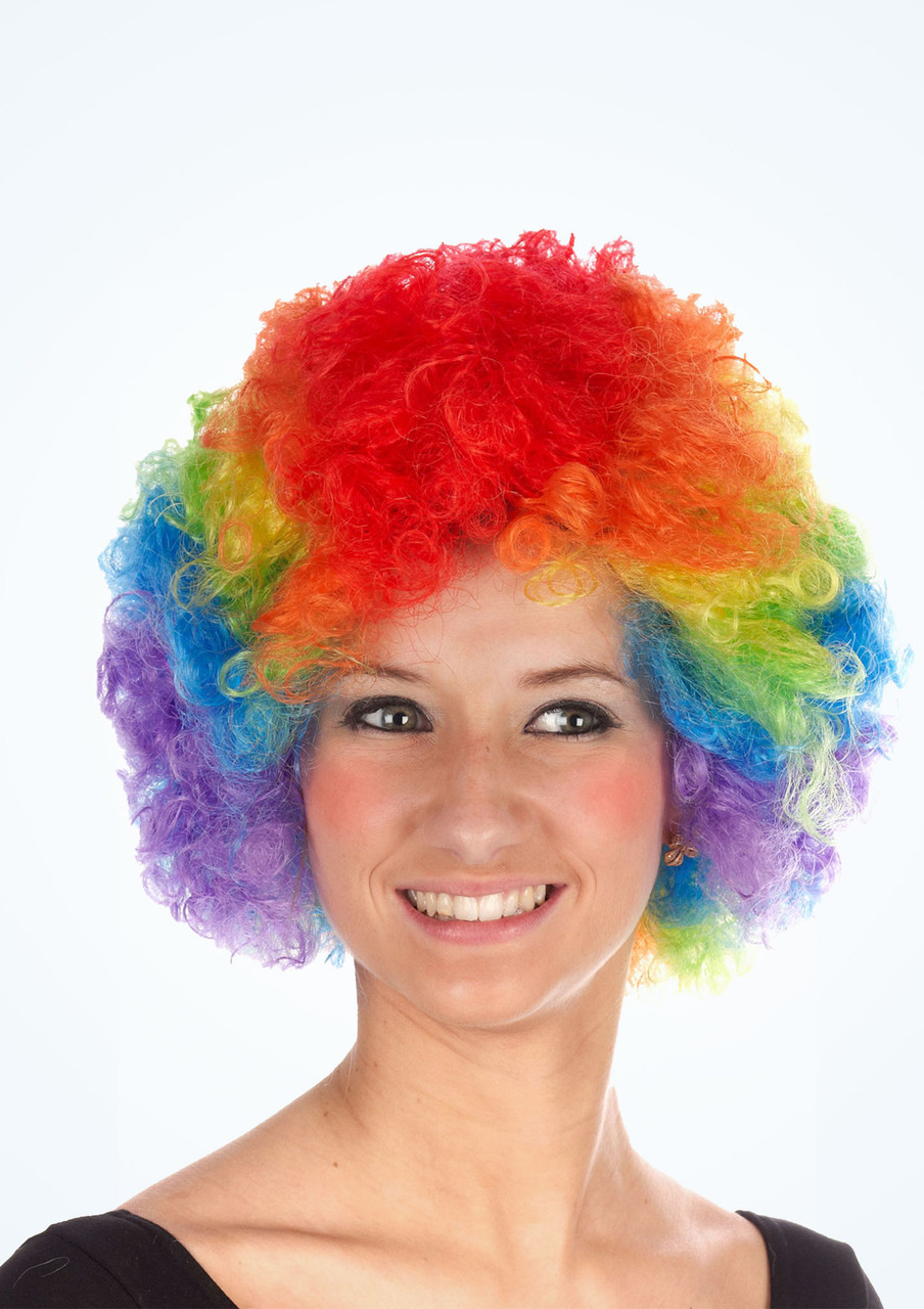 DUGEGAYL Perruque Clown Arc-en-Ciel pour Adultes - Cheveux Bouclés Multicolores, Perruque Synthétique pour Carnaval, Halloween et Fête à Thème, Accessoire Coloré et Fun DUGEGAYL Perruque Clown Arc-en-Ciel pour Adultes - Cheveux Bouclés Multicolores, Perruque Synthétique pour Carnaval, Halloween et Fête à Thème, Accessoire Coloré et Fun