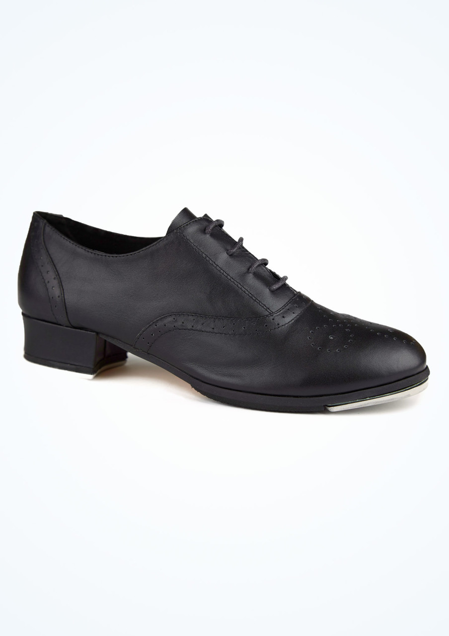 Chaussures de claquette en cuir avec lacets Move Dance semelle