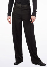 Pantalon de danse salon pour hommes Move Dance Gabriel Noir Principal [Noir]