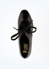 Chaussures de claquette Tappers & Pointers - talon cubain - noir Noir Dessous [Noir]