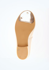 Chaussures de claquette Tappers & Pointers - talon cubain - blanc Blanc 2 [Blanc]