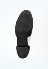 Chaussures danse de salon pour hommes Roch Valley Ritz Two Tone -  2,5cm Noir-Blanc Semelle [Noir]